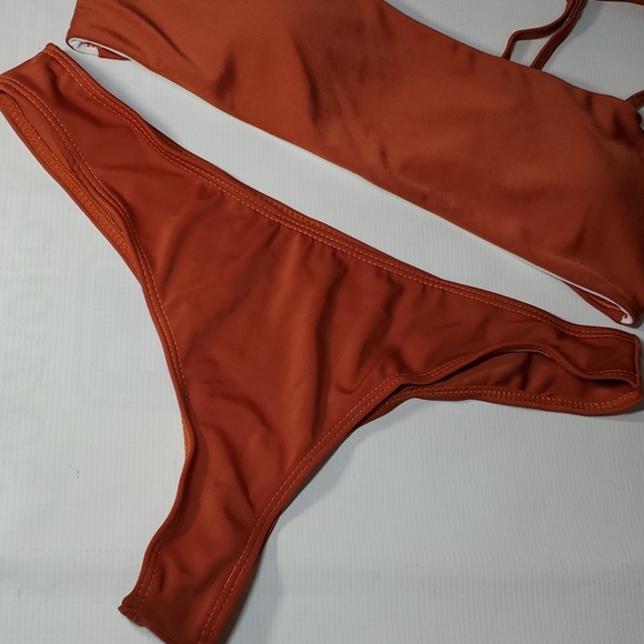 🔖Rust Orange Bikini Set - Picture 4 of 9